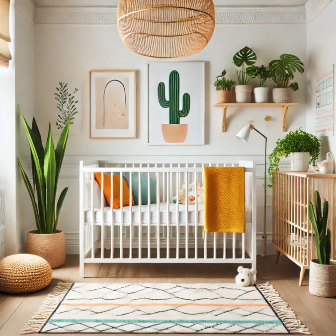 chambre bebe theme scandinave