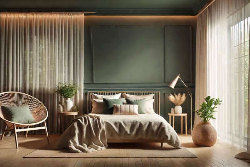 Mur tendance 2025 vert