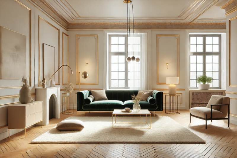 Mur tendance 2025 blanc