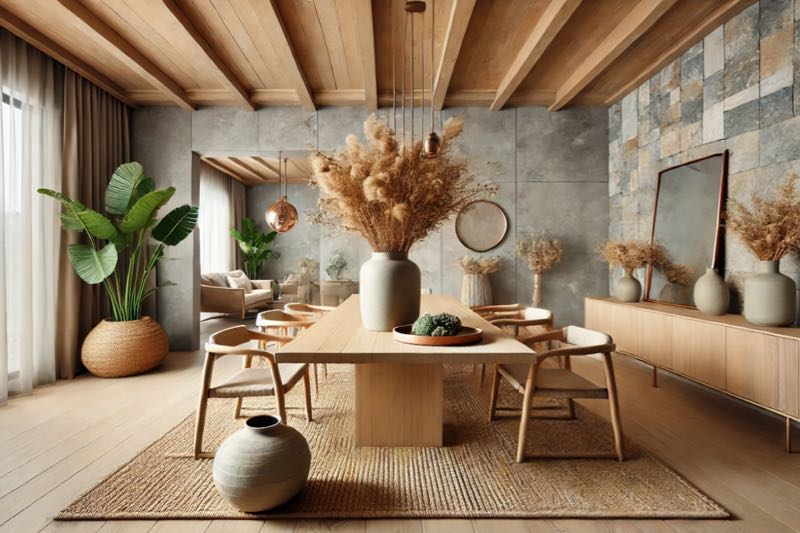 tendance deco 2025 brut